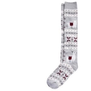 New So Women’s Knee High Socks - Llamas